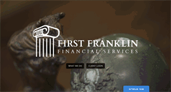 Desktop Screenshot of firstfranklinfs.com